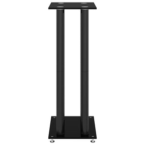 Lautsprecherständer, 2er Set, Schwarz