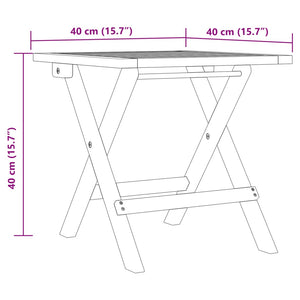 Sonnenliege mit Tisch aus Akazienholz Grau