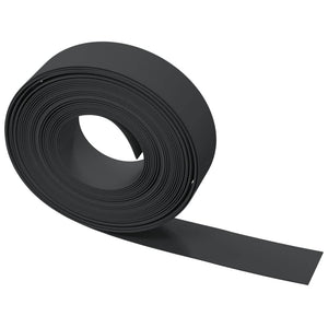 Rasenkante Schwarz 10 m 15 cm Polyethylen