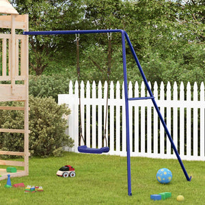 Blaue Kinderschaukel aus Polypropylen