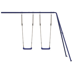 Blaue Kinderschaukeln, 2er-Set