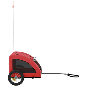 Hunde Fahrradanhänger Rot