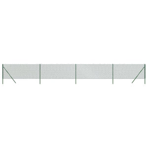 Maschendrahtzaun Grün 1,1x10 m