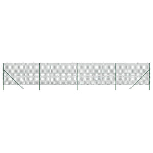 Maschendrahtzaun Grün 1,4x10 m