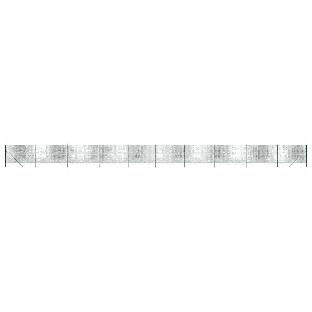 Maschendrahtzaun Grün 1,4x25 m