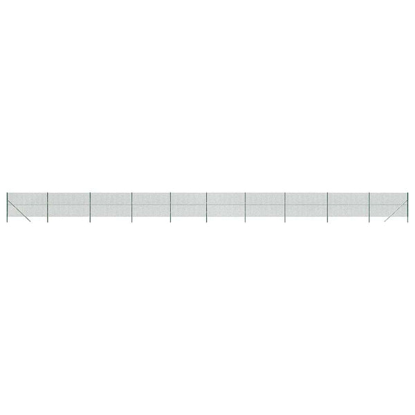 Maschendrahtzaun Grün 1,4x25 m