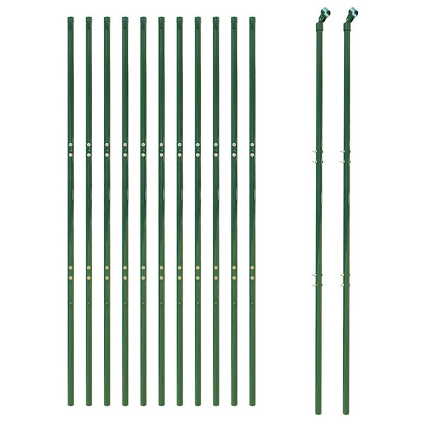 Maschendrahtzaun Grün 1,6x25 m