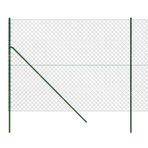 Maschendrahtzaun Grün 1,8x25 m