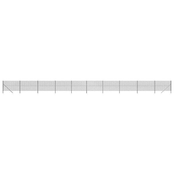 Maschendrahtzaun Anthrazit 1,6x25 m