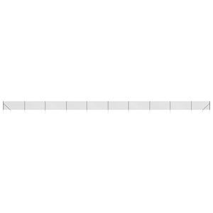 Maschendrahtzaun mit Bodenhülsen Anthrazit 1,1x25 m