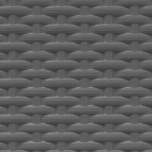 Schwarze Pflanzkübel, 2er Set, 30x30x37 cm
