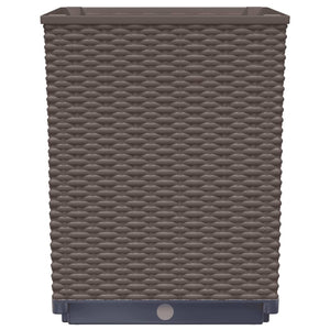 Pflanzkübel 2er Set Braun 30x30x37 cm