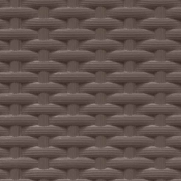 Pflanzkübel 2er Set Braun 30x30x37 cm