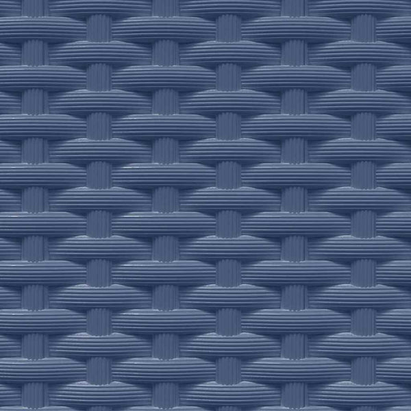 Blaugraue Pflanzkübel, 4er Set, 30x30x37cm