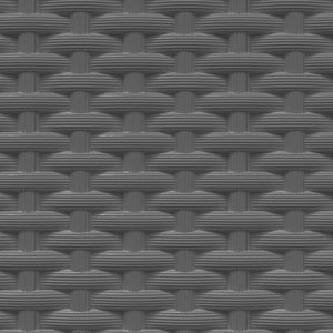 Schwarze Pflanzkübel 30x30 cm, 4er Set