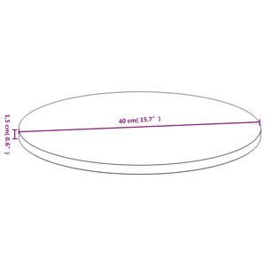 Bambus Tischplatte Ø40cm