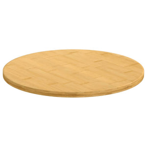 vidaXL Plateau de table Ø50x1,5 cm bambou
