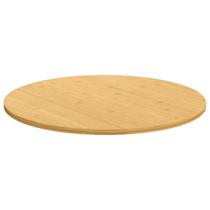 vidaXL Plateau de table Ø70x1,5 cm Bambou