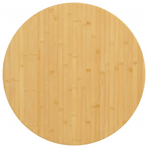 vidaXL Plateau de table Ø80x4 cm bambou
