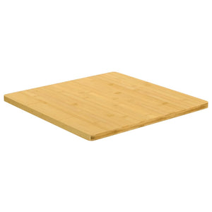 vidaXL Dessus de table 40x40x1,5 cm bambou
