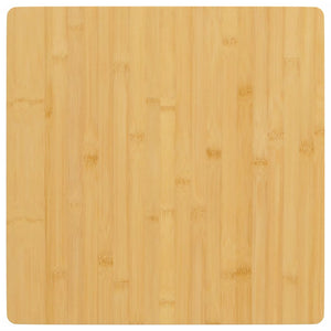 vidaXL Plateau de table 50x50x2,5 cm bambou