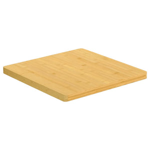 vidaXL Plateau de table 50x50x2,5 cm bambou