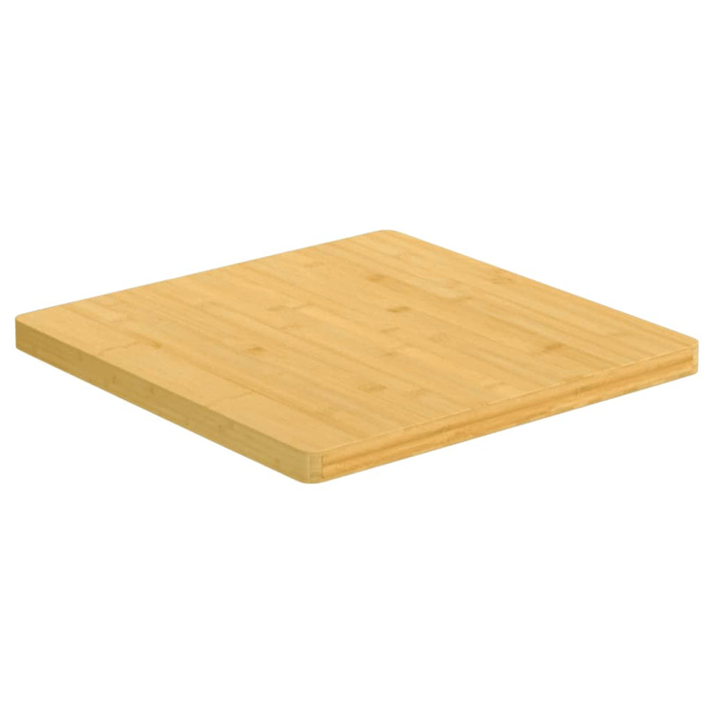 vidaXL Plateau de table 60x60x2,5 cm Bambou