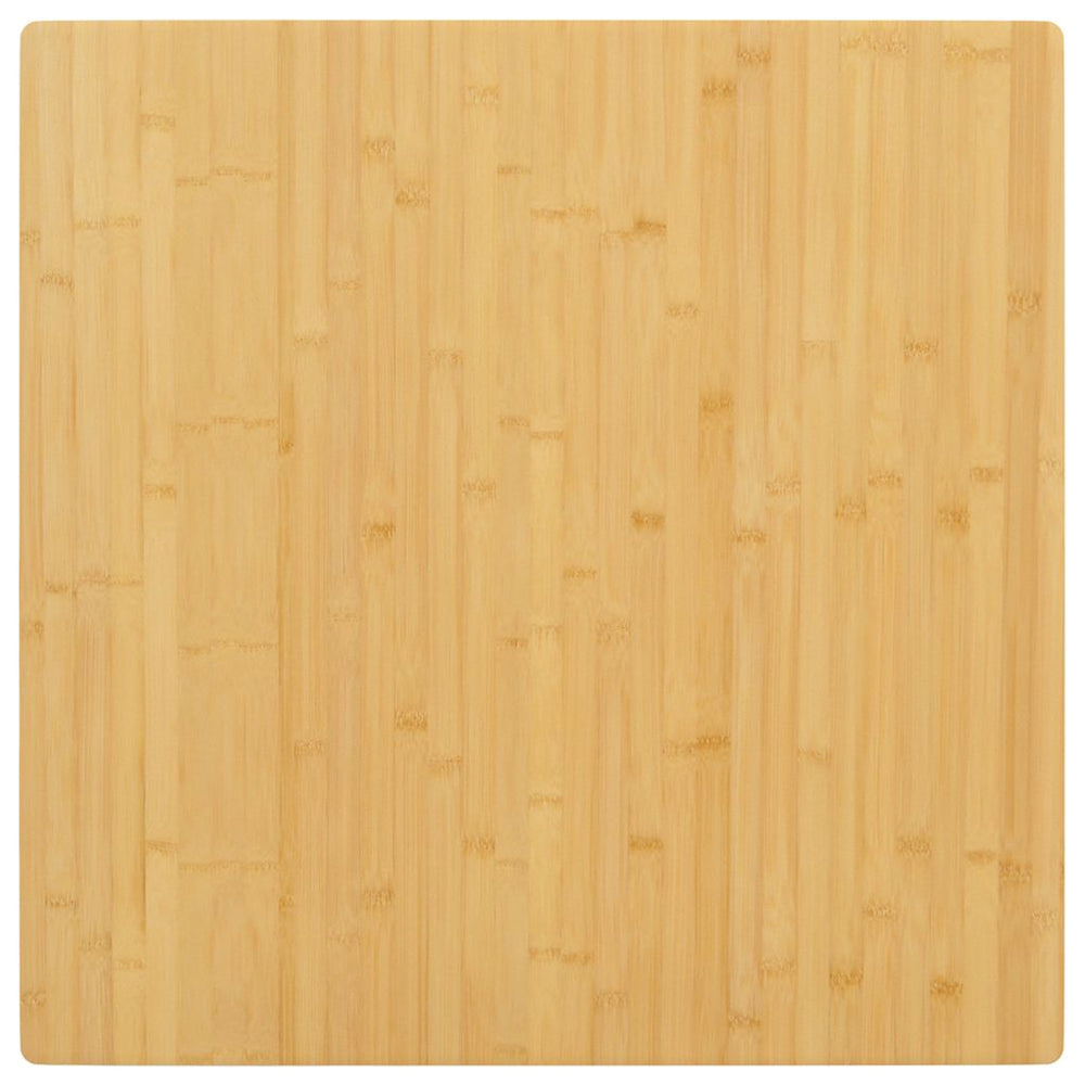 vidaXL Plateau de table 70x70x2,5 cm bambou