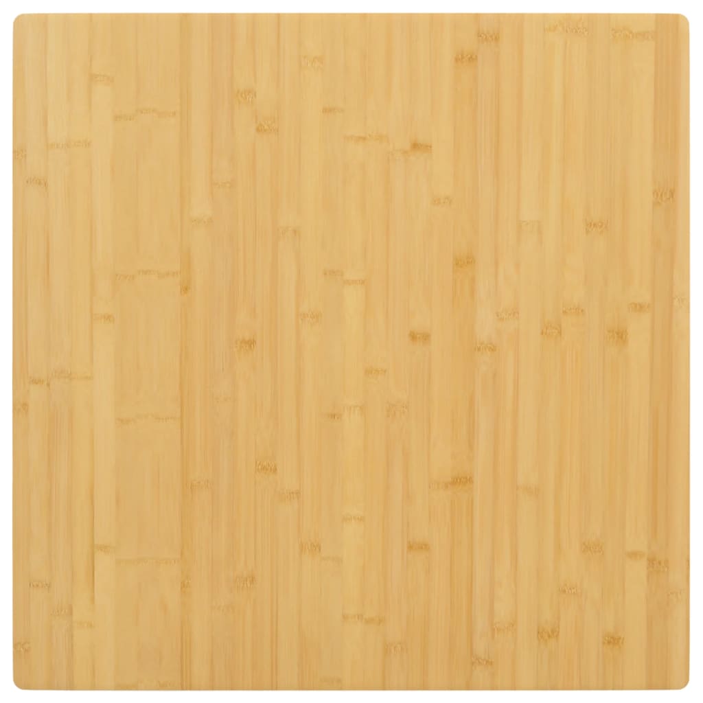 Bambus Tischplatte 80x80 cm