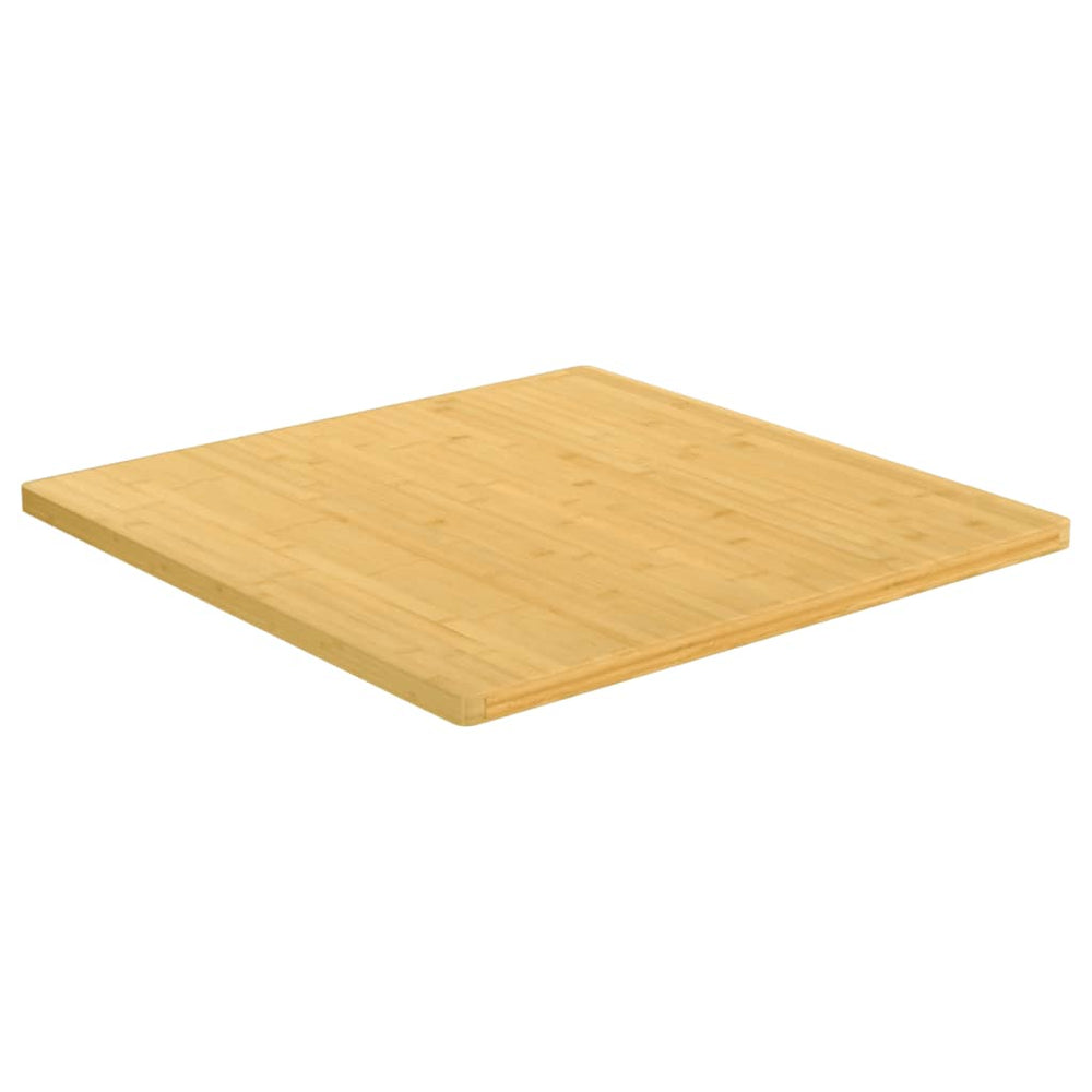 vidaXL Plateau de table 90x90x2,5 cm bambou