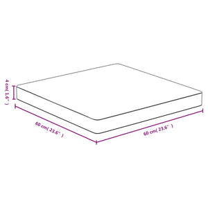 Bambus Tischplatte 60x60 cm