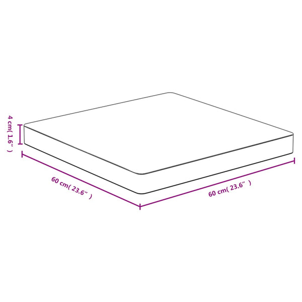 Bambus Tischplatte 60x60 cm