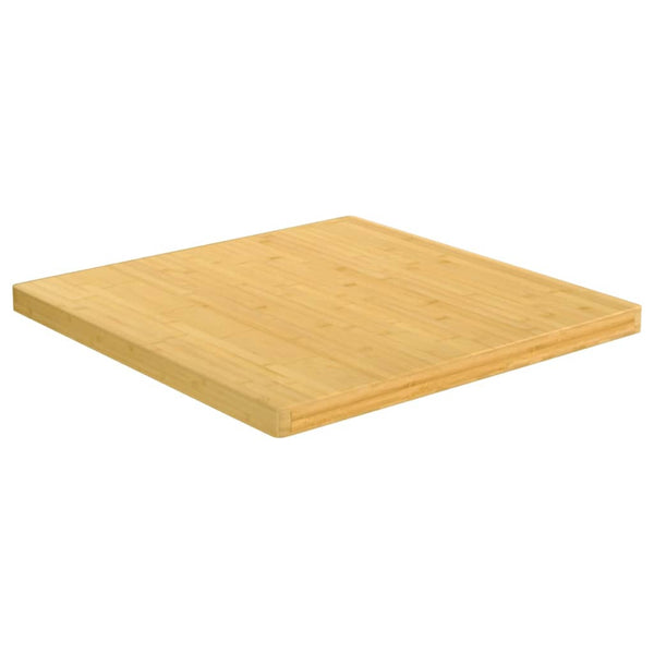 Bambus Tischplatte 70x70 cm