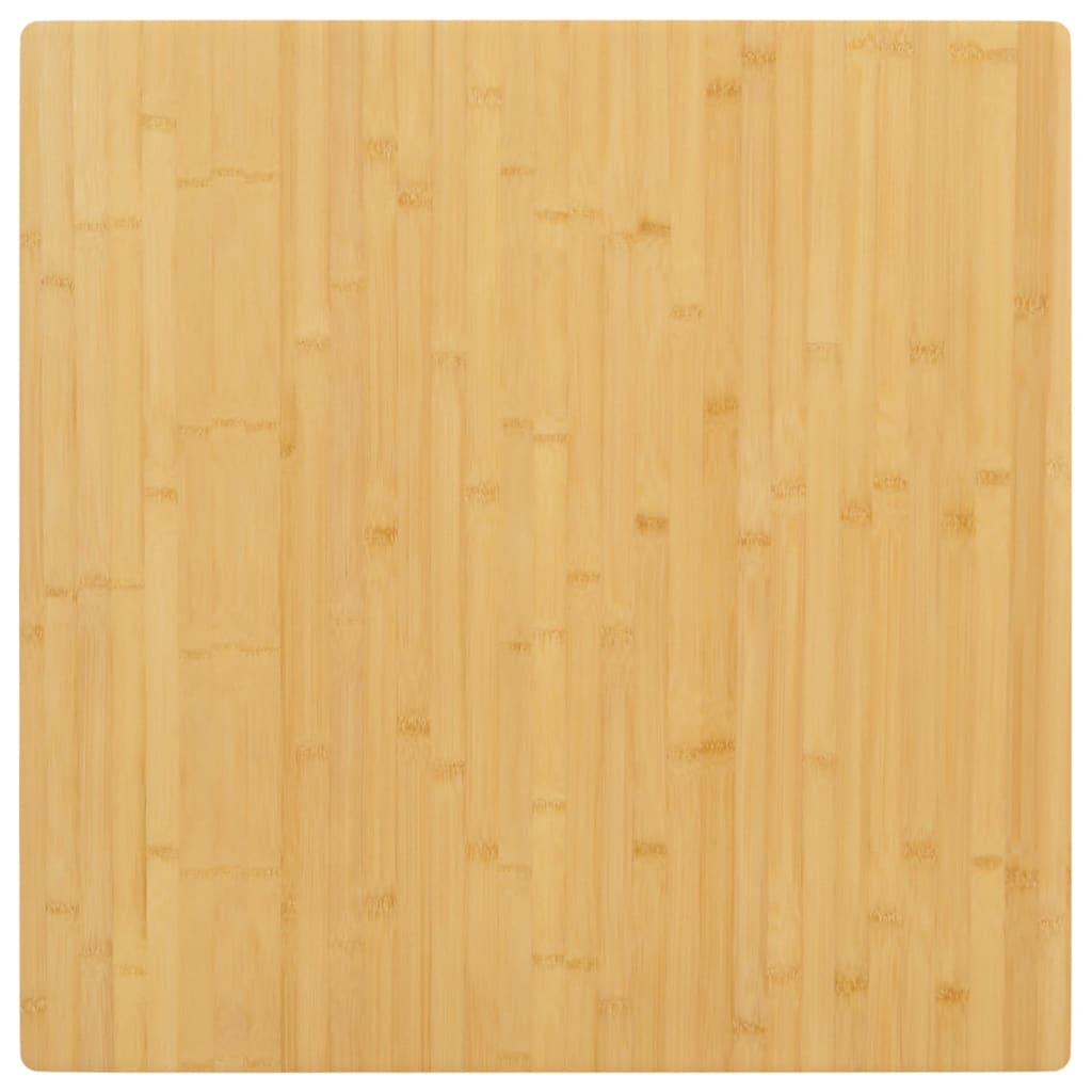 vidaXL Plateau de table 90x90x4 cm Bambou