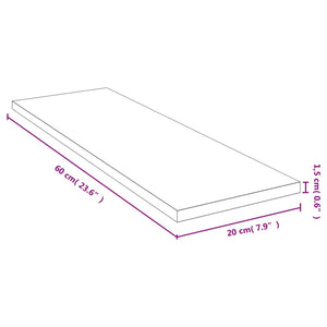 Bambus Wandregal 60x20 cm