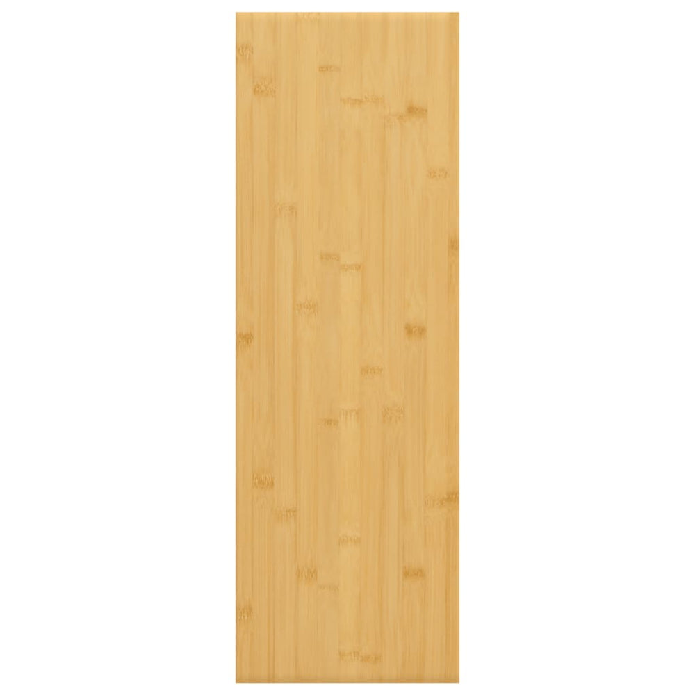 vidaXL Étagère murale 60x20x2,5 cm Bambou