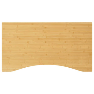 Bambus Schreibtischplatte 110x60 cm