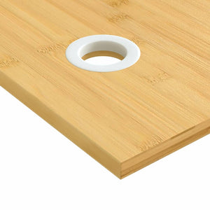 Bambus Schreibtischplatte 80x40 cm