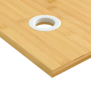 Bambus Schreibtischplatte 100x60 cm