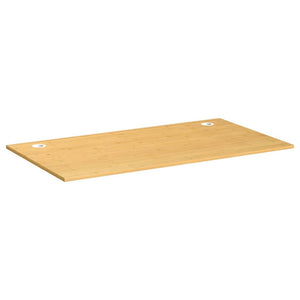 vidaXL Plateau de bureau 110x60x1,5 cm bambou
