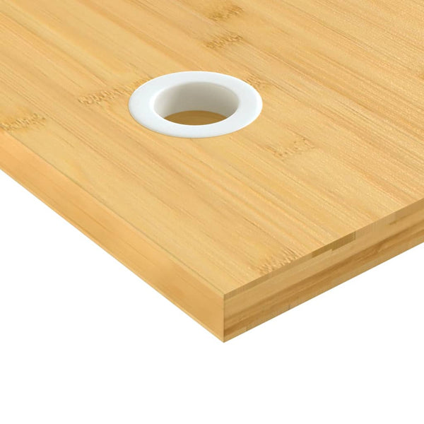 Bambus Schreibtischplatte 80x40 cm