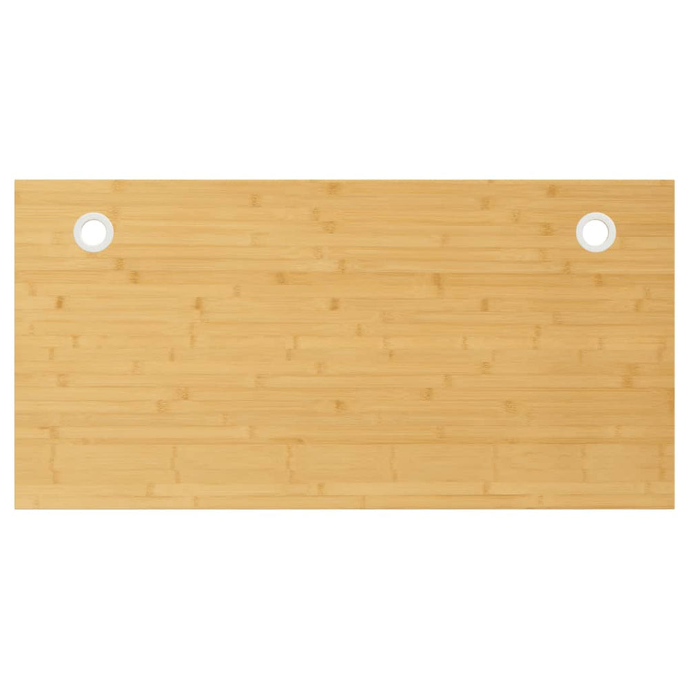 Bambus Schreibtischplatte 100x50 cm
