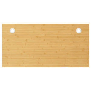 Bambus Schreibtischplatte 100x50 cm