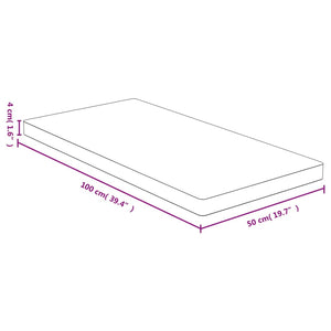 Bambus Schneidebrett 100x50 cm
