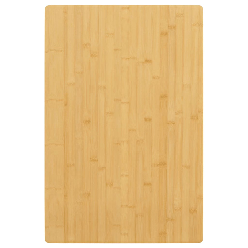 vidaXL Planche à découper 60x40x4 cm bambou