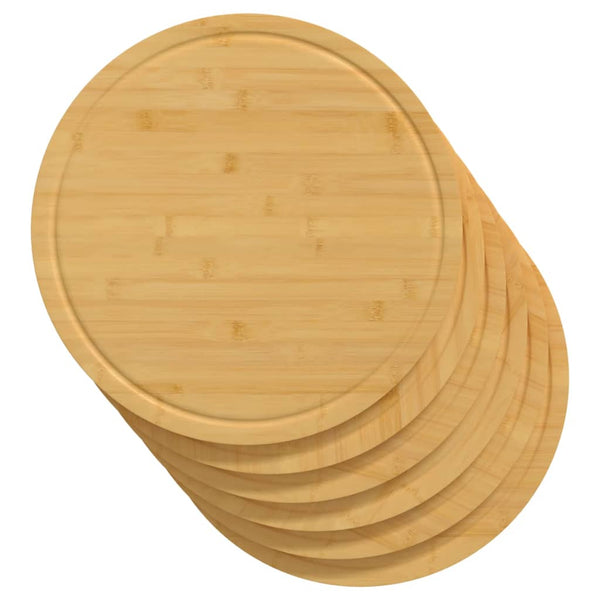 Bambus Schneidebretter Set, 6 Stück