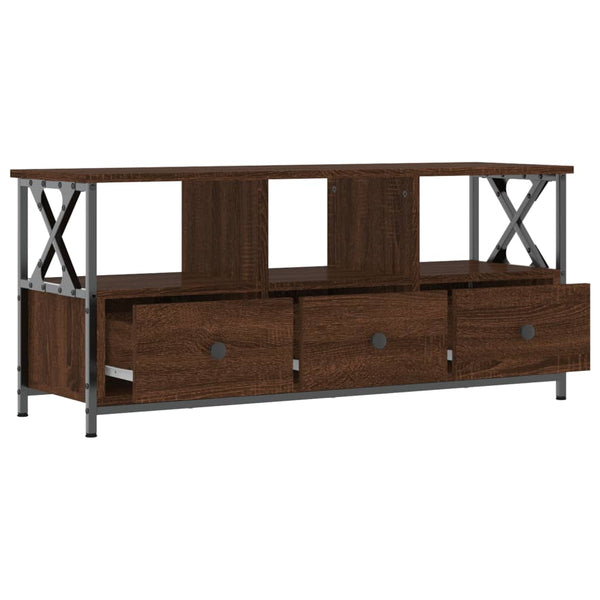TV-Schrank Braun Eichen-Optik 102 cm