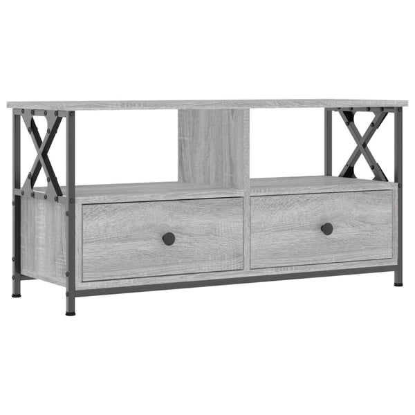 TV-Schrank Grau Sonoma 90 cm