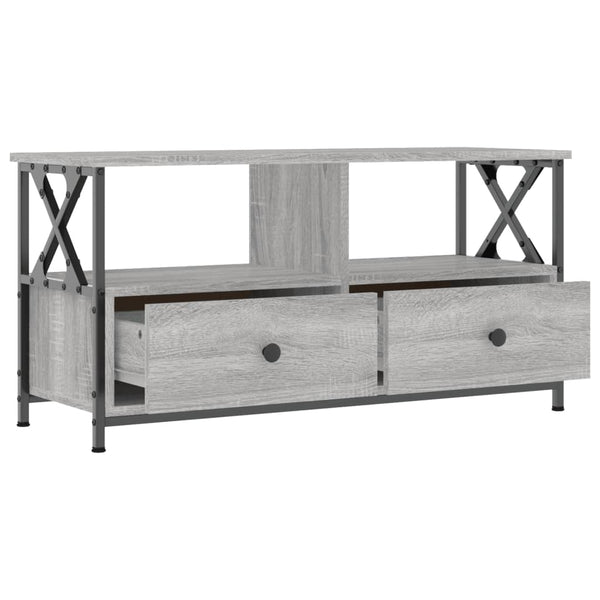 TV-Schrank Grau Sonoma 90 cm