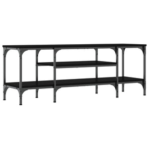Schwarzer TV-Schrank 121 cm